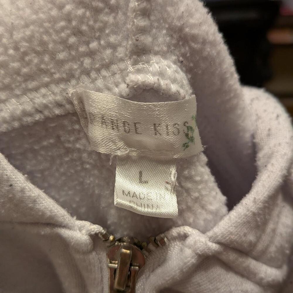 New York City 1982 White Zip Up Hoodie - Picture 2 of 7
